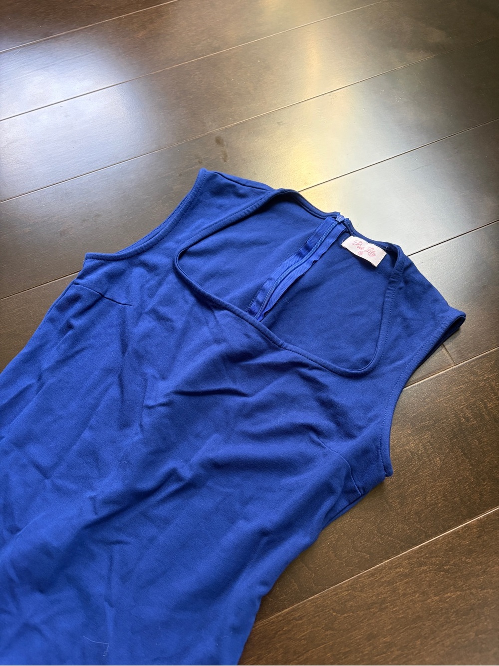 Royal Blue Sleeveless Dress